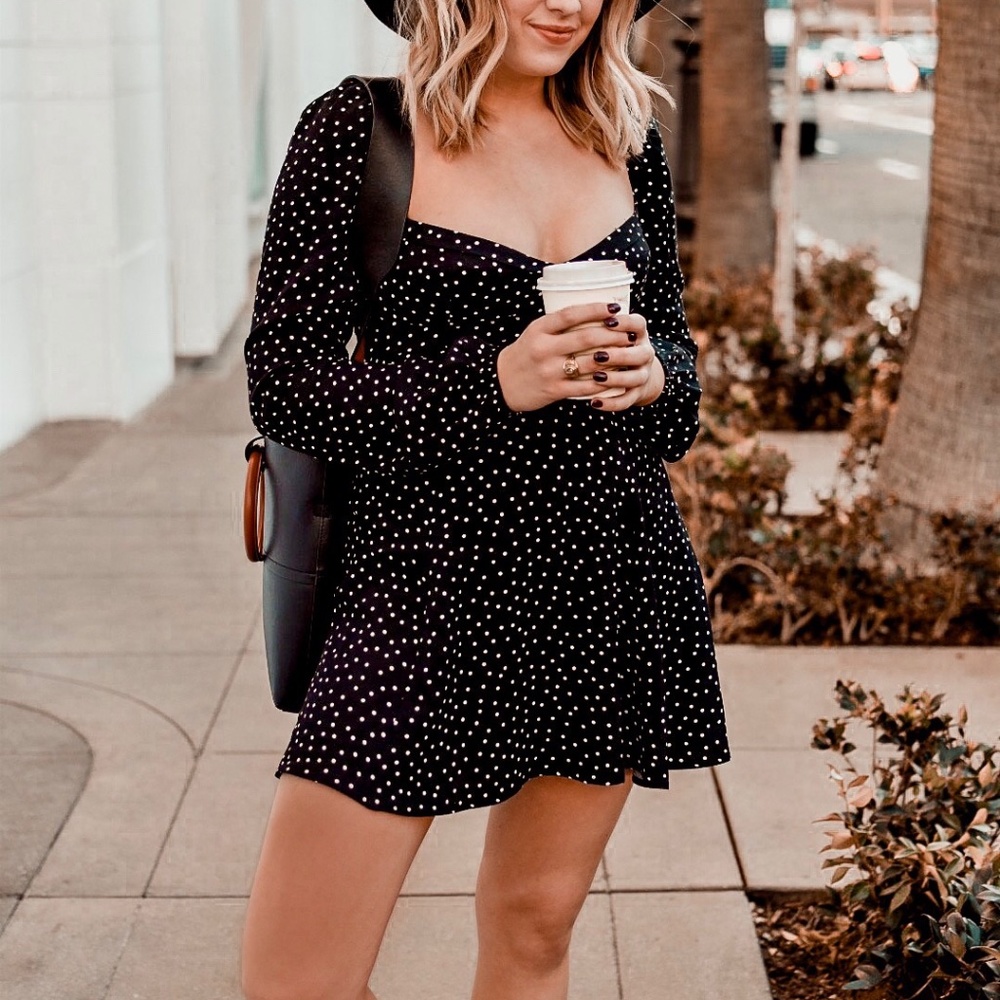 Reformation Polka Dot Dress